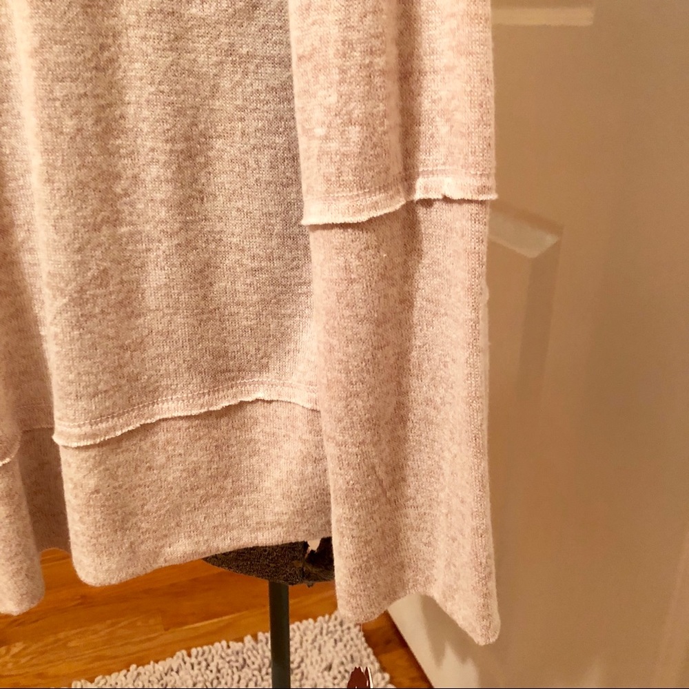 NWT MEDIUM HEATHERED PINK SUPER SOFT CARDIGAN - Picture 3 of 4